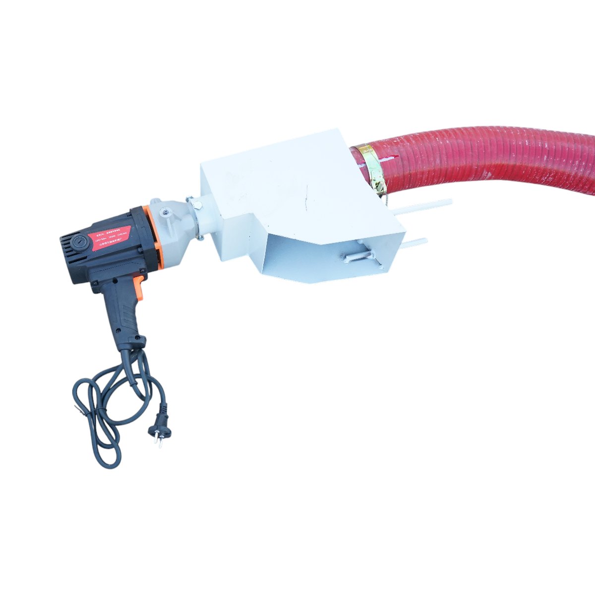 Snec flexibil cereale 220V, 2800W portabil cu furtun 5.3m, diametru 90mm, viteza 1700 r/min